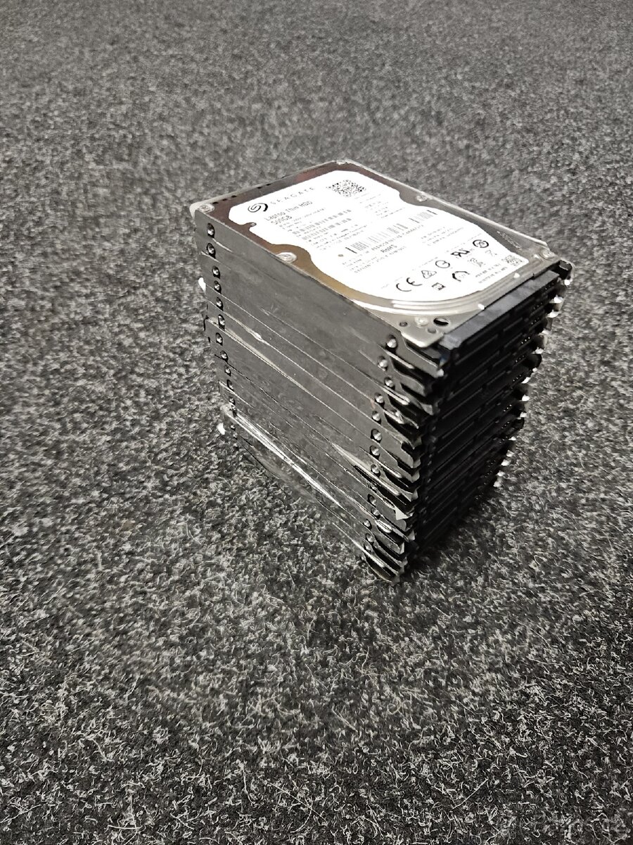 15x 500 GB, 7200 RPM HDD