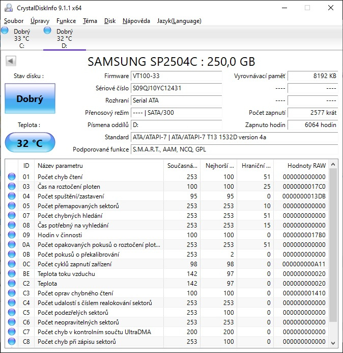 Samsung 250 GB