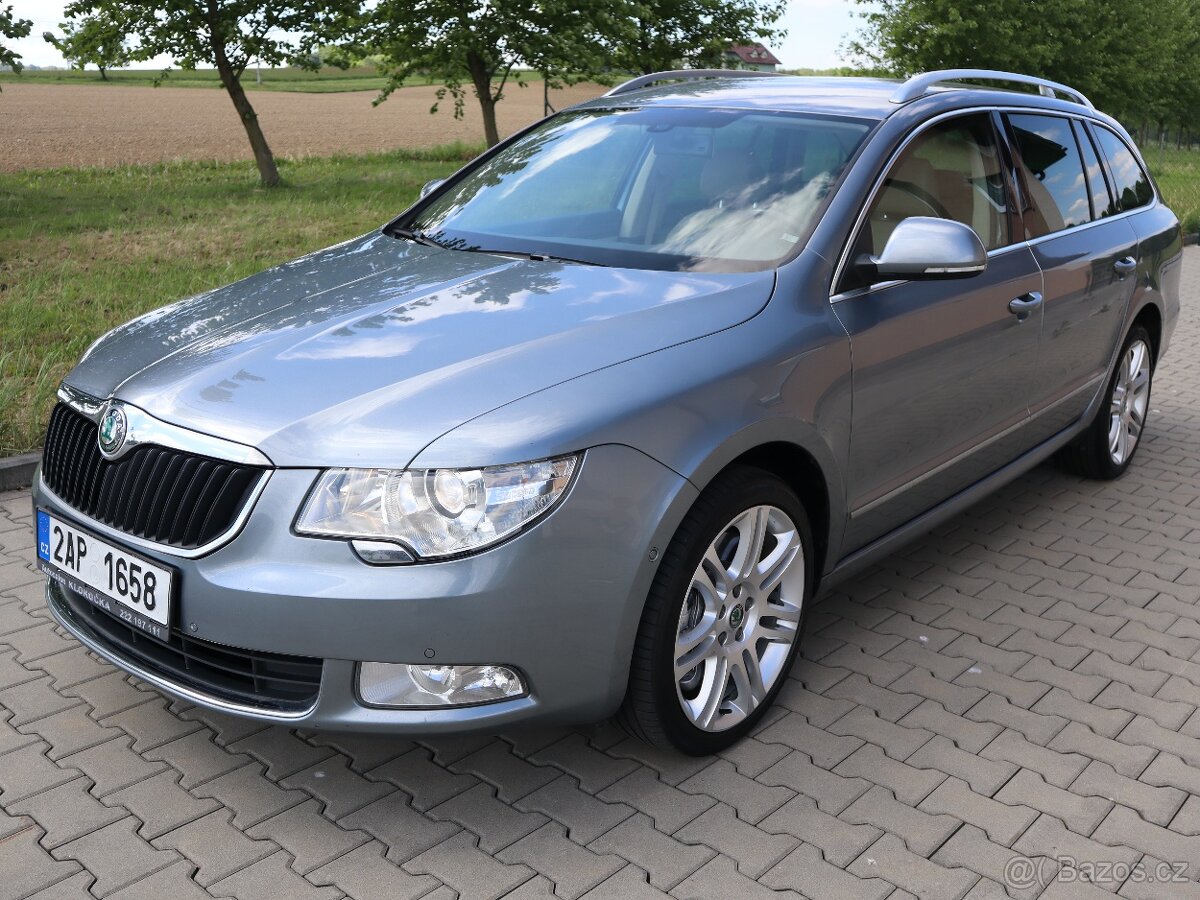Škoda Superb 3.6 V6 4x4 191kW r.2012 serviska zachovalý stav