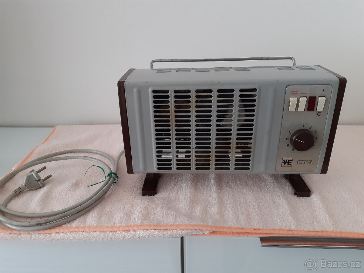 Teplovzdušný ventilátor ETA
