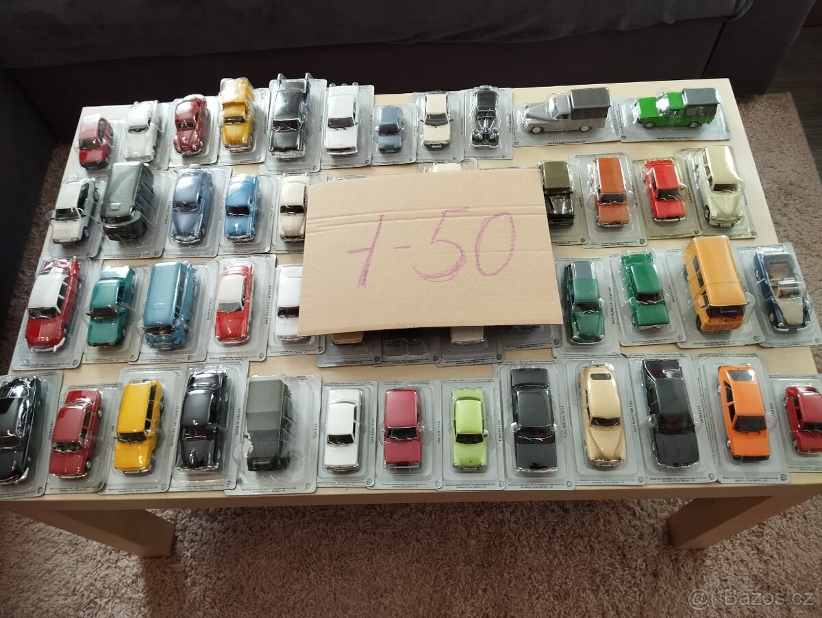 Modely 1:43
