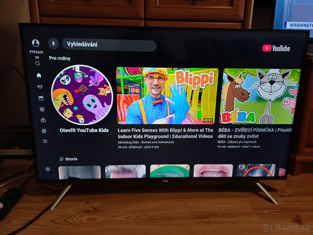 QLED Android Smart Televize TCL 43C635- úhlopříčka 108cm