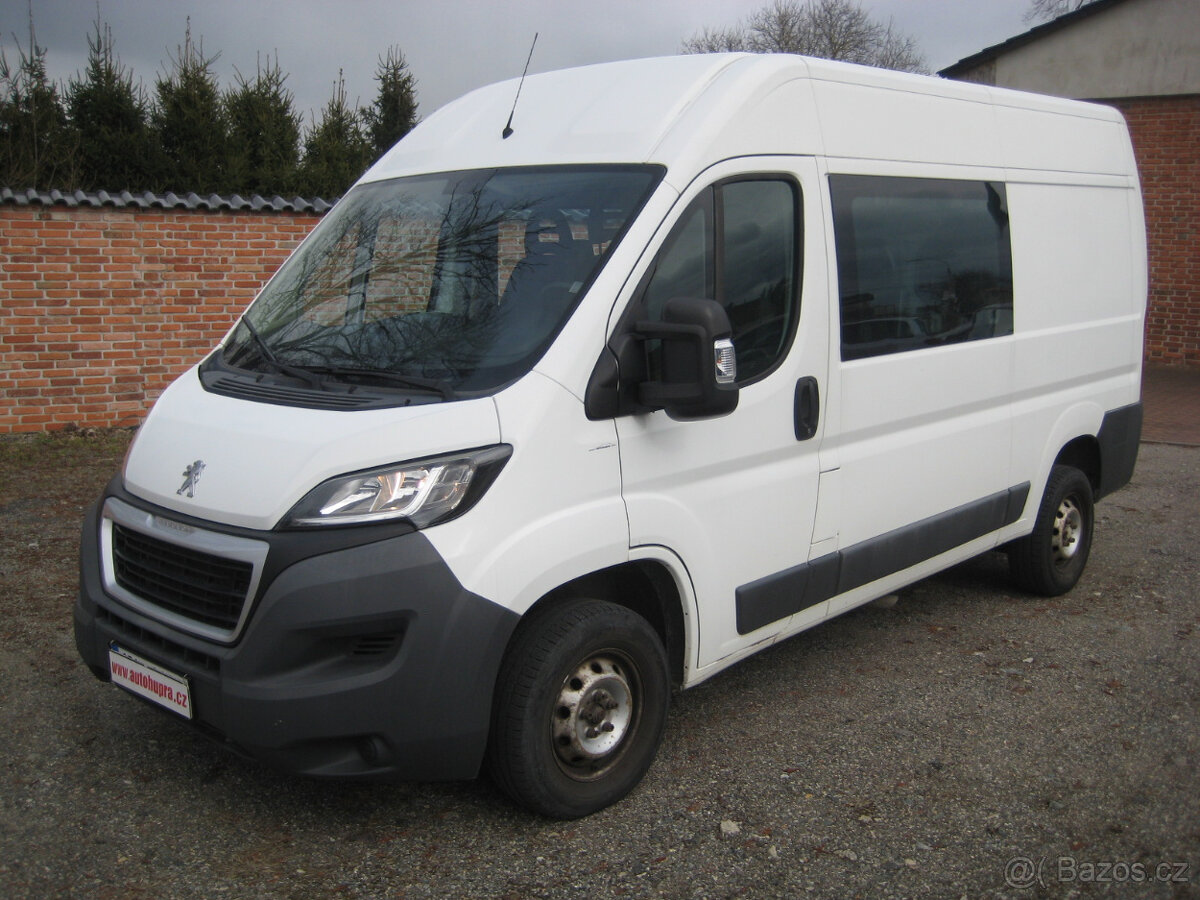 PEUGEOT BOXER 2.0 HDi 120 KW 6.MÍST ČR 1.MAJITEL