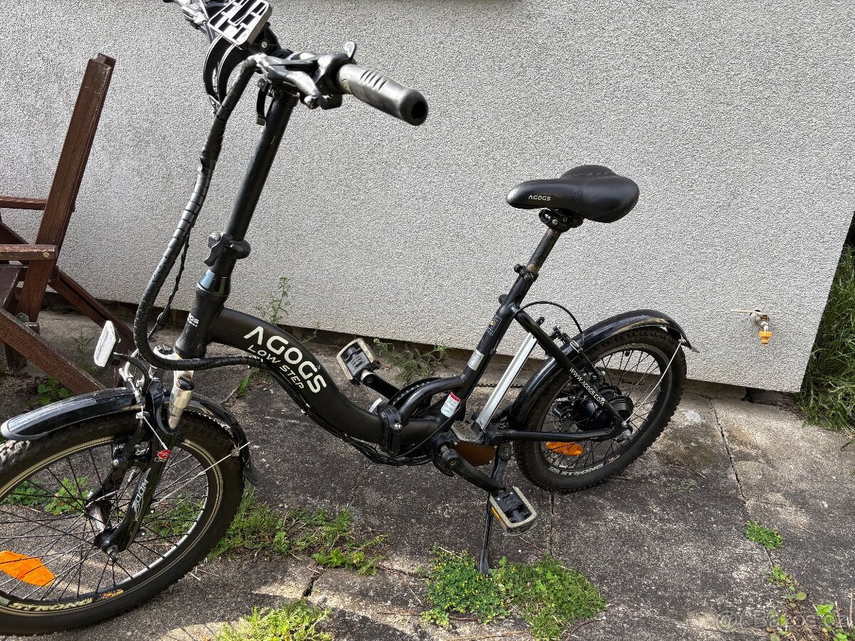 Skládací elektro kolo- Agogs Low step