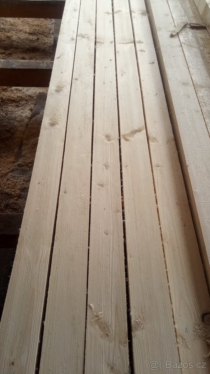 Hoblovaná prkna 100x20x2500mm
