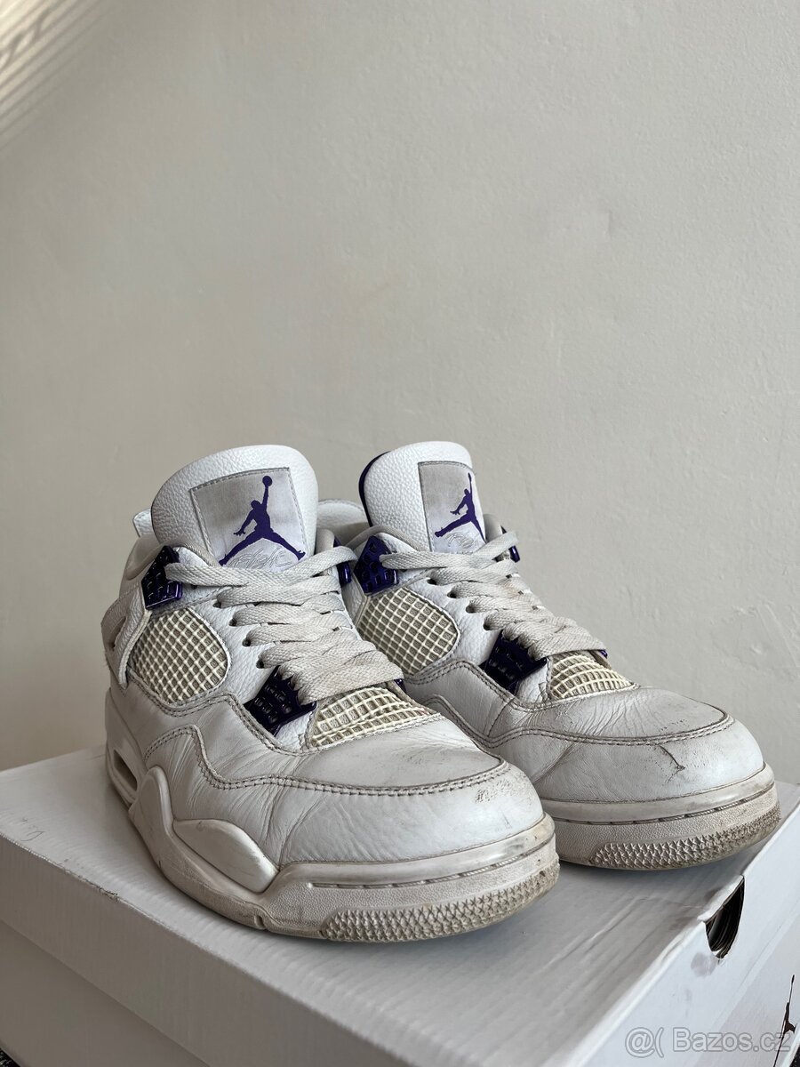 Jordan 4 Metallic Purple