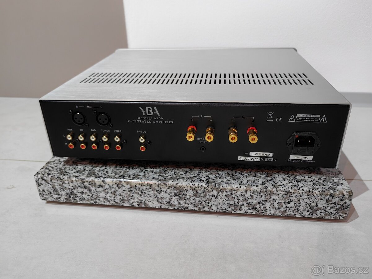 YBA Heritage A 100 zosilňovač s XLR