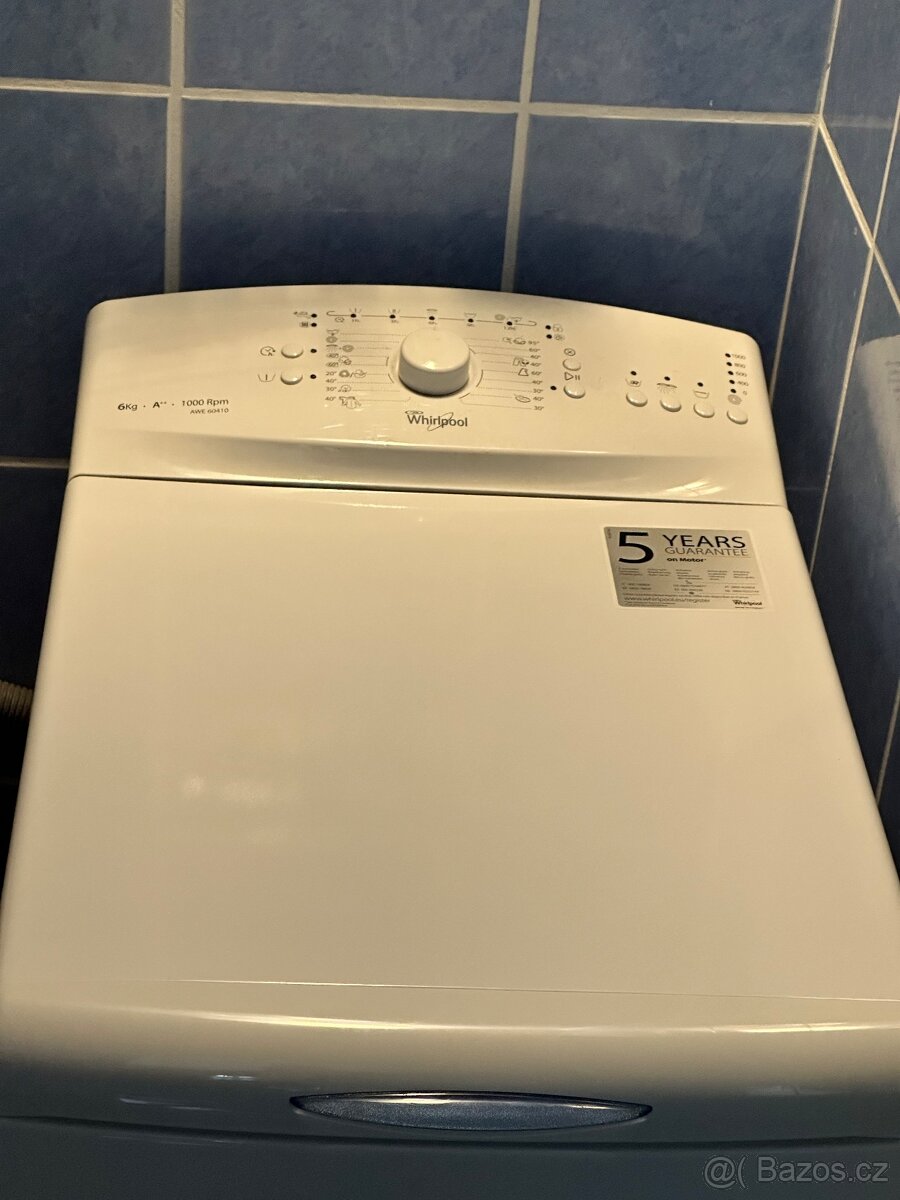 Pračka s horním plněním Whirlpool AWE 60410