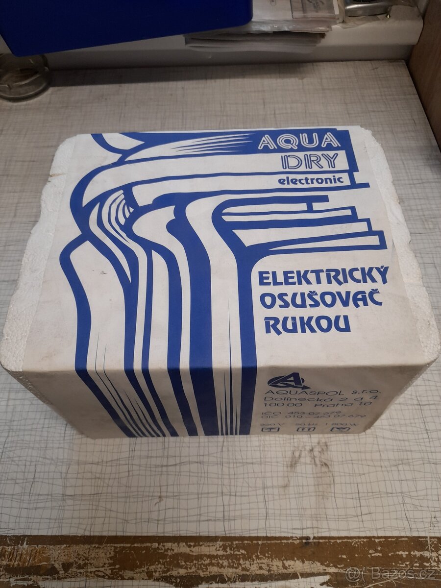 Prodám elektrický osušovač rukou