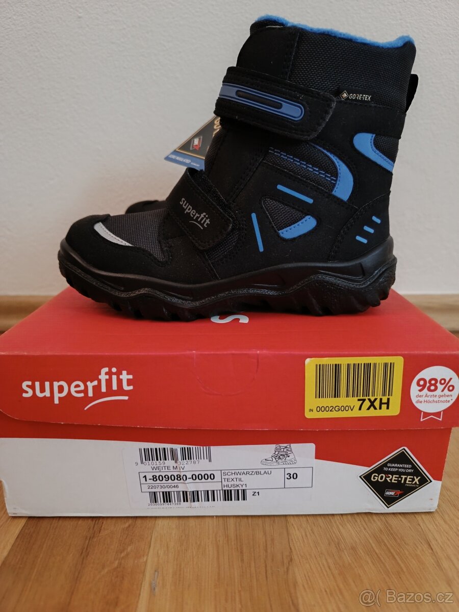 Nové zimní boty Superfit Husky vel. 30