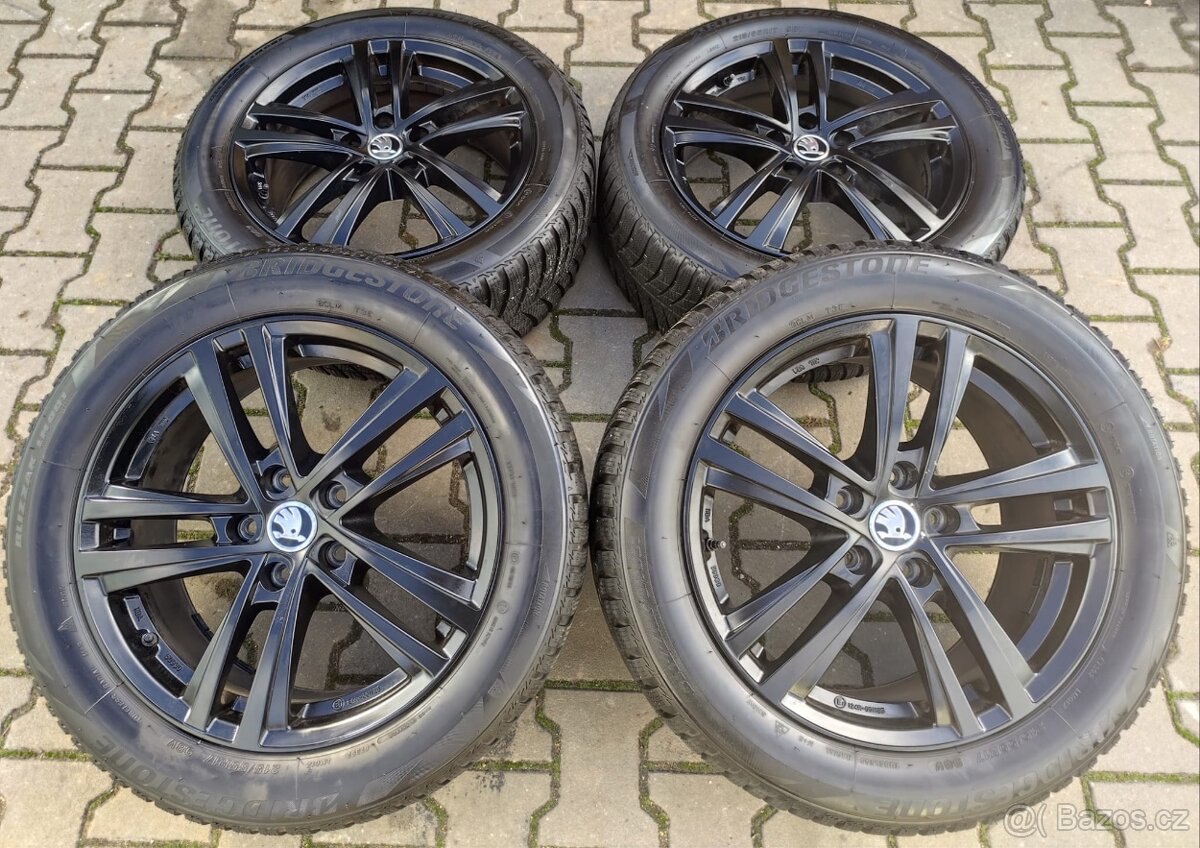 Alu kola originál Seat Ateca , Škoda Karoq 5x112 R17