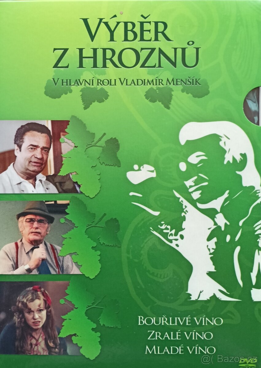 VÝBĚR Z HROZNŮ (3 DVD) V hlavní roli Vladimír Menšík