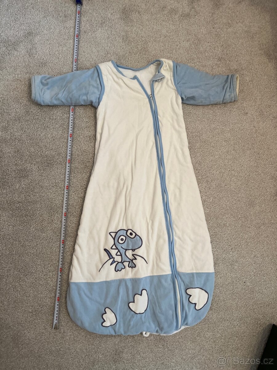 Zateplený spací pytel  cca 100 cm