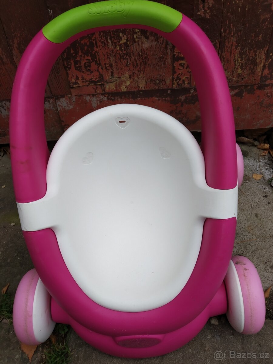 Kočárek pro panenku a chodítko