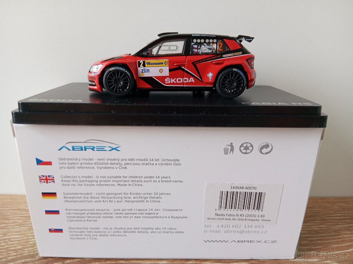 Škoda Fabia R5 Abrex