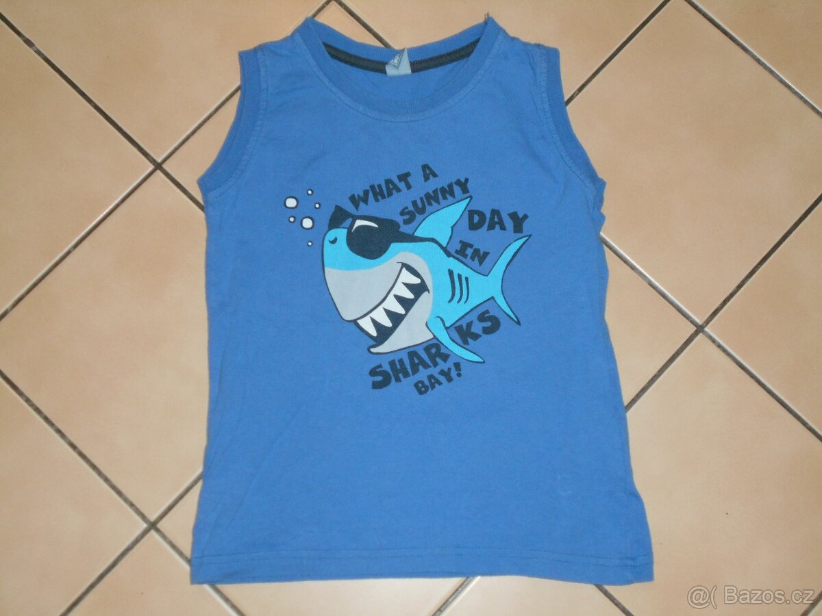 Tričko pro chlapce na vel.104/3-4 roky.