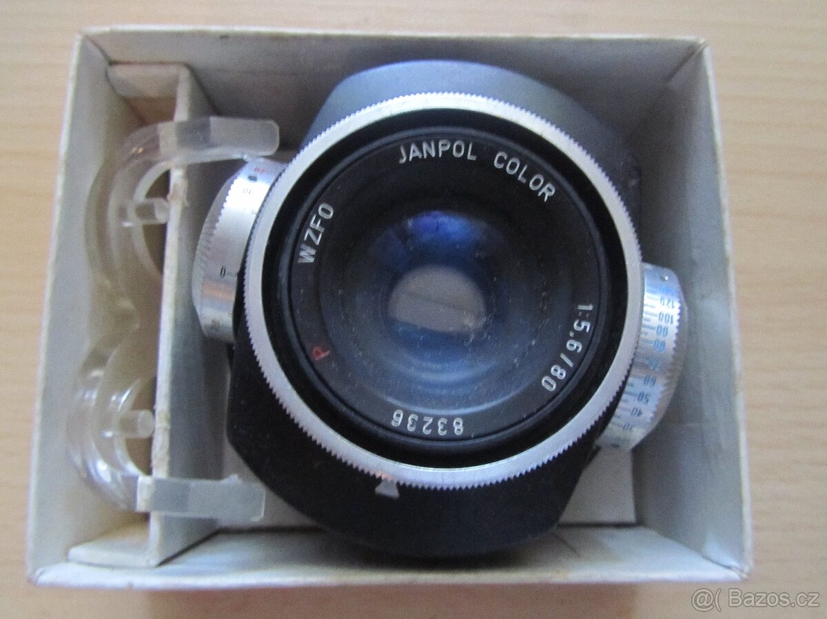 Janpol Color 80 zvětšovací objektiv v orig.balení fotokomora