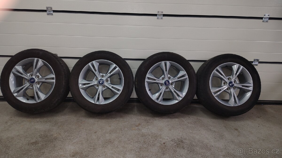 Originální ALU disky Ford s letními pneu