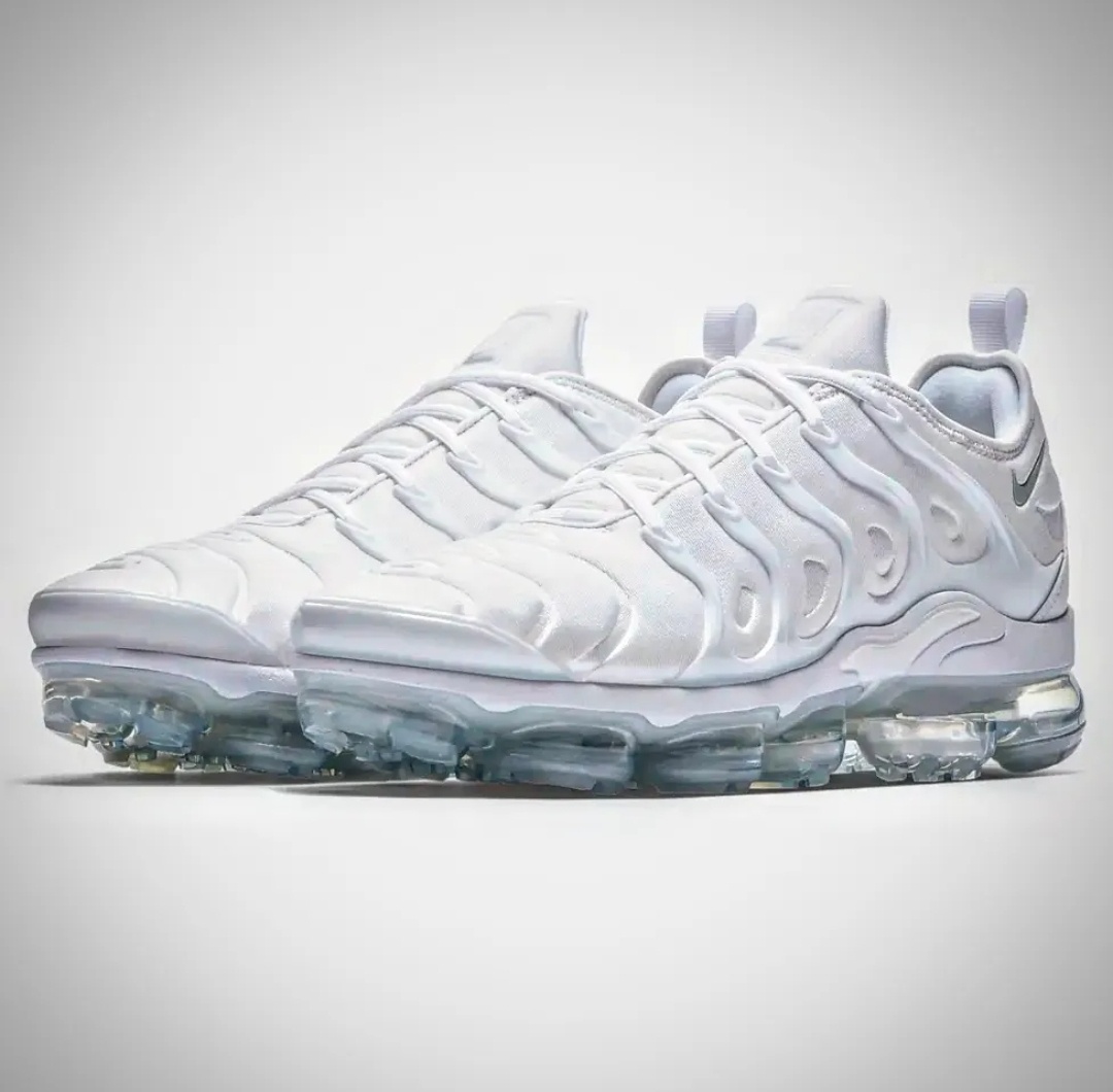 NIKE Air VaporMax PLUS 2019 "White platinum"