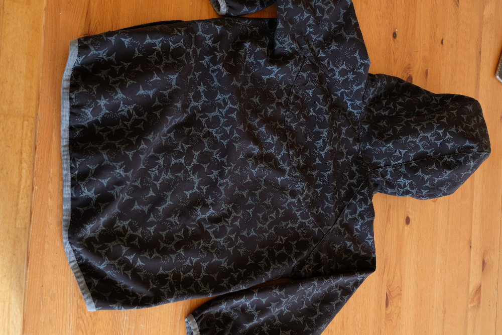 Soft shell bunda chlapecka vel. 122 zn. FANTOM