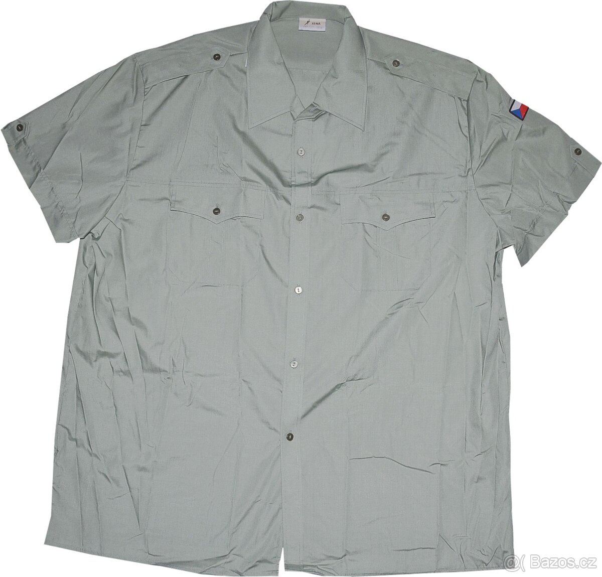 Zelená košile AČR krátký rukáv