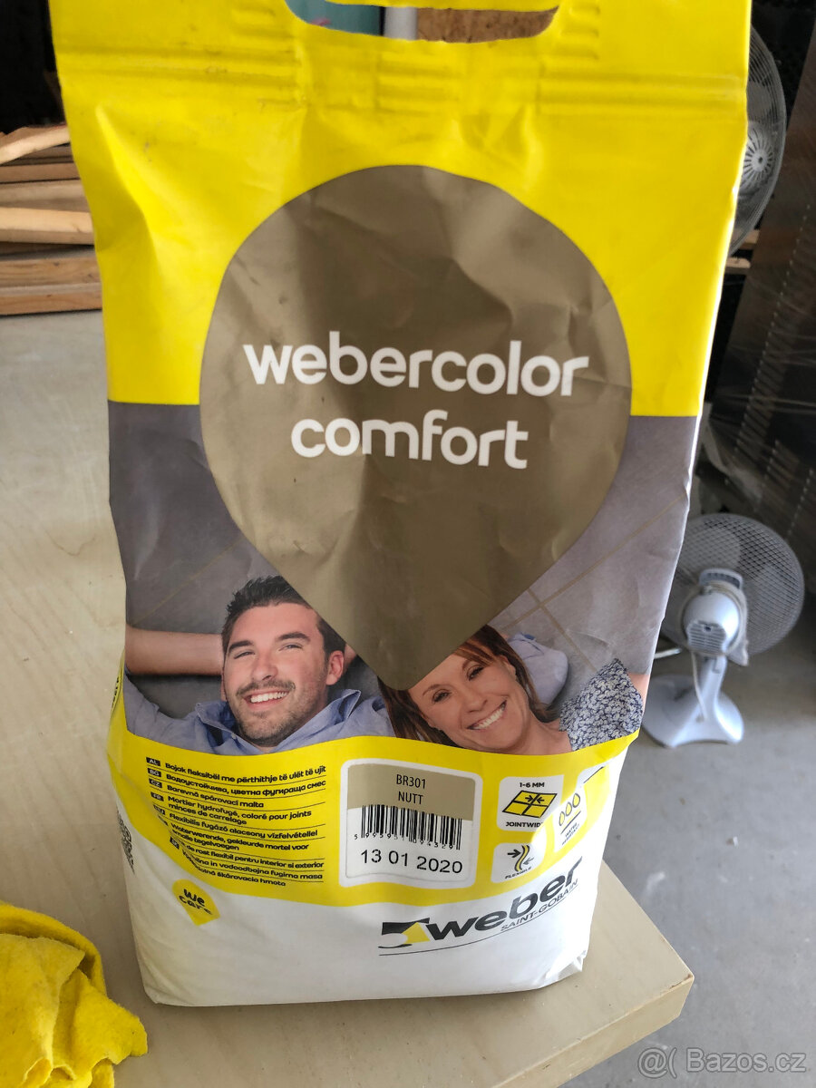 Webercolor Comfort - 5 kg barva Nutt