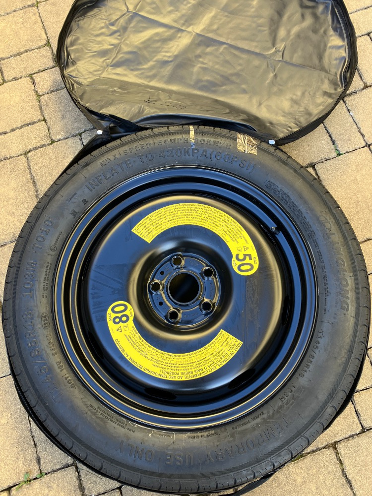 Dojezdová rezerva,  Dojezdové kolo Škoda Kodiaq 145/85 R18