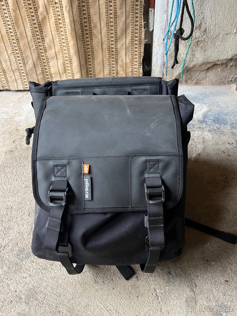 Sedlové brašny Kriega Duo 28 + Kriega saddlebag platform