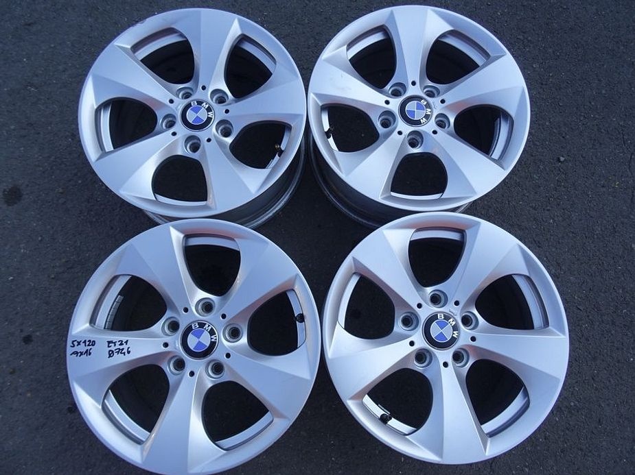 Alu disky originál BMW, 16", 5x112, ET 31, šířka 7J