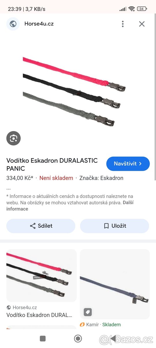 Růžové vodítko eskadron hledám