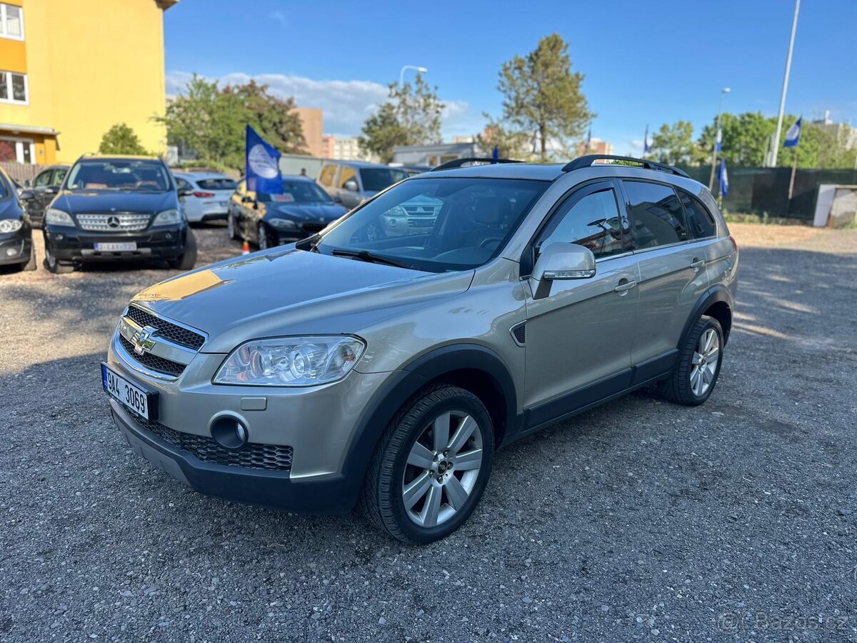 Chevrolet Captiva 2.0D 110kW, automat, servisní historie