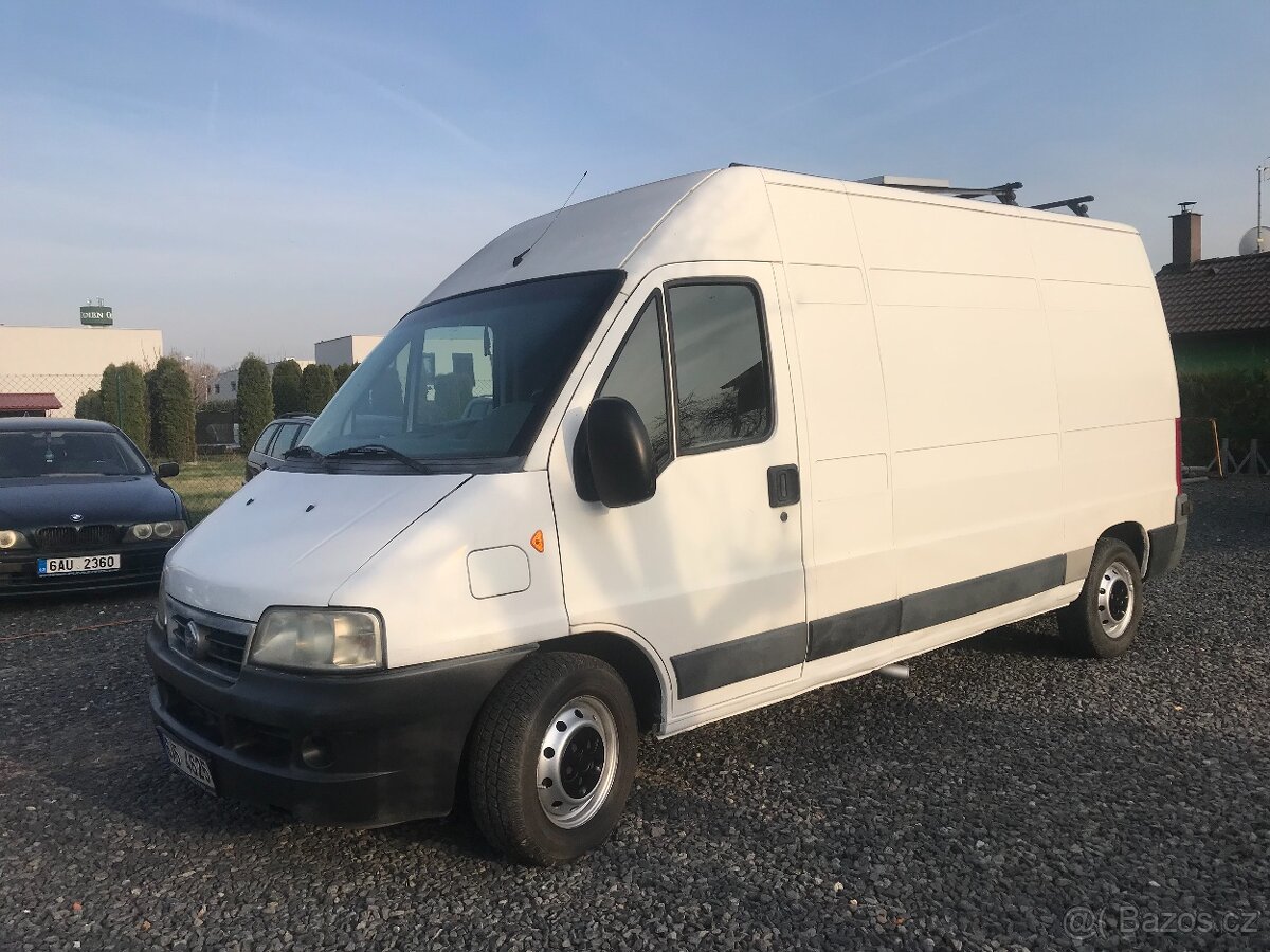 OBYTNÁ DODÁVKA 2.8 JTD 94 KW ,SOLAR,MARKÝZA..