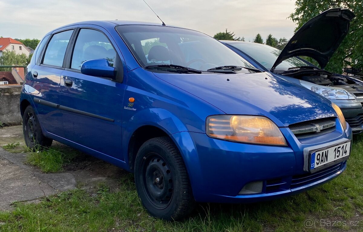 Chevrolet Kalos 1.2, STK 08.26, 53 kW, 2x klíče, 2005