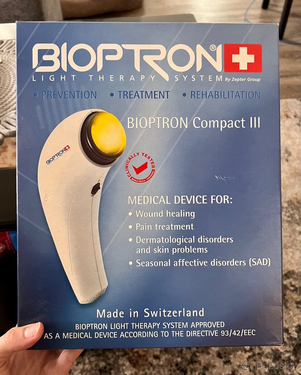 UV Lampa - Bioptron Compact III - NOVÝ
