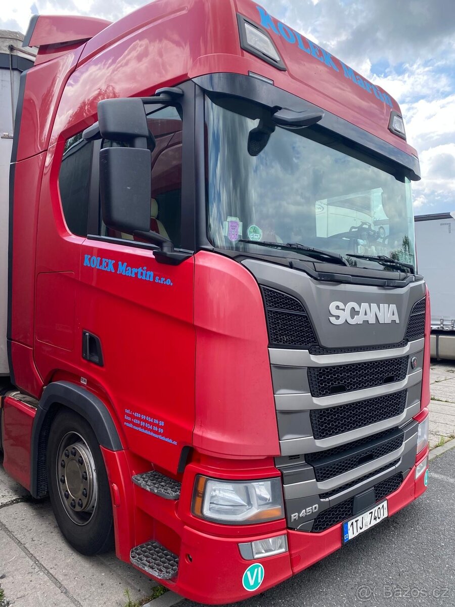 Prodáme tahač Scanii R 450. Lowdeck, rok: 11/2018.
