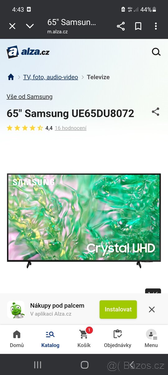 Televize Samsung "65"