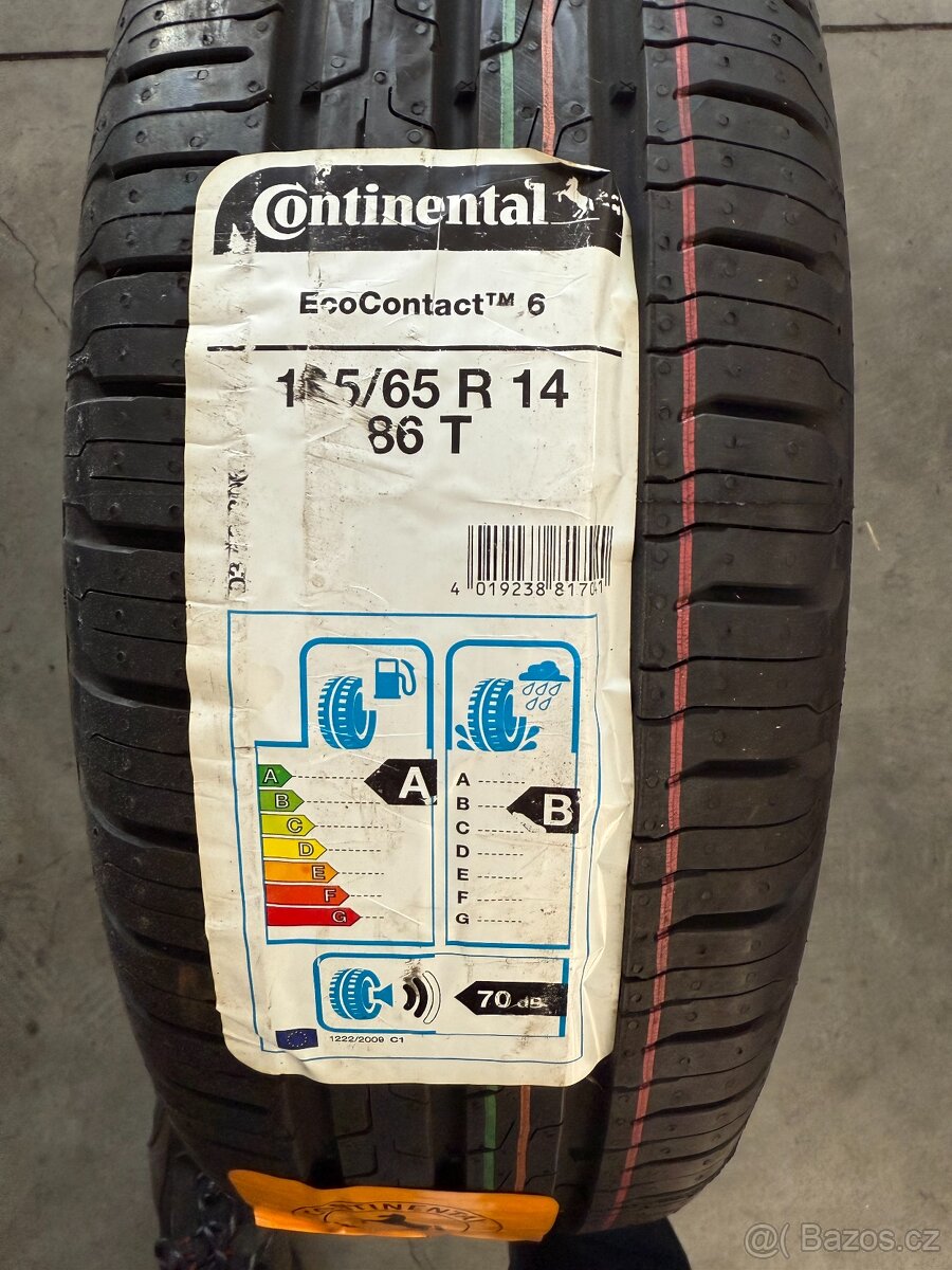 185/65R14 86T Continental Eco Contakt 6