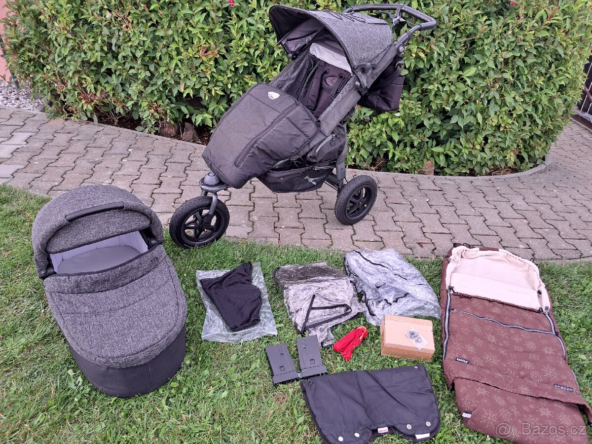 Kočárek TFK adventure joggster premium line dvojkombinace