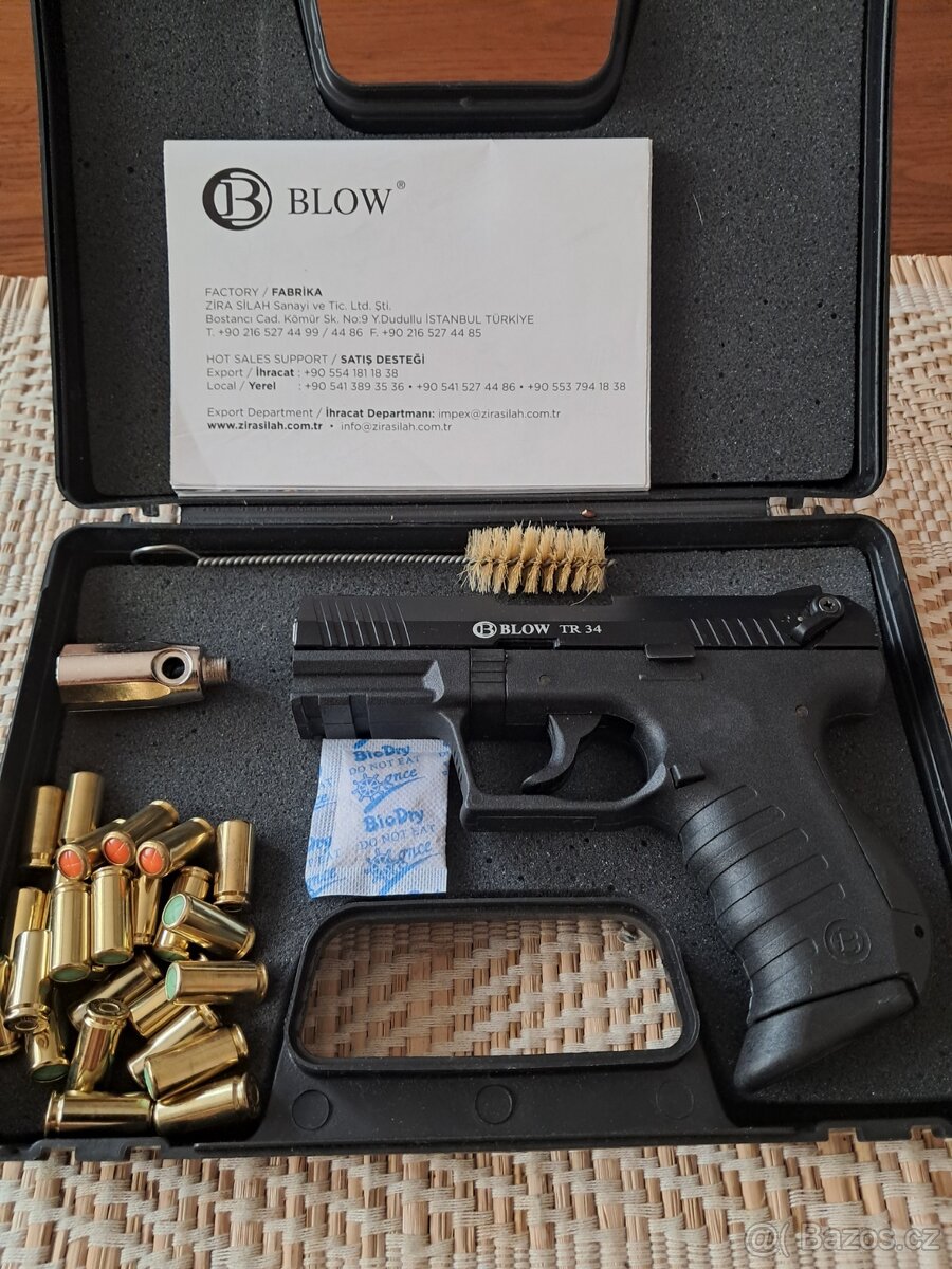 Plynová pistole 9mm