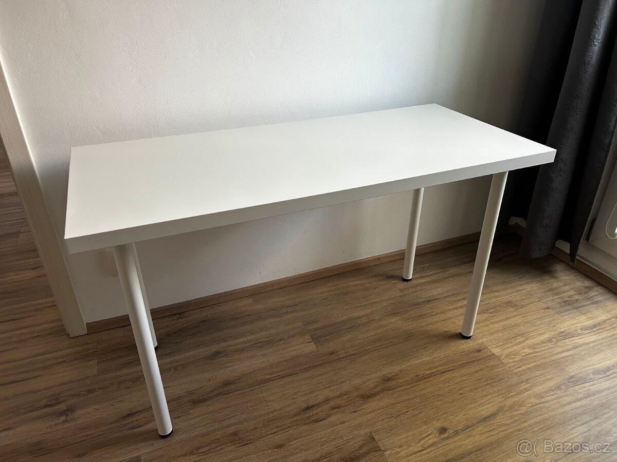 Bílý stůl PHL/ADILS, 96x58 cm