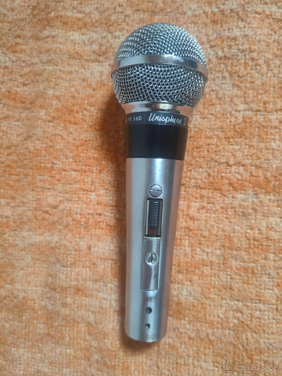 SHURE PE56d vintage černá verze 565sd USA