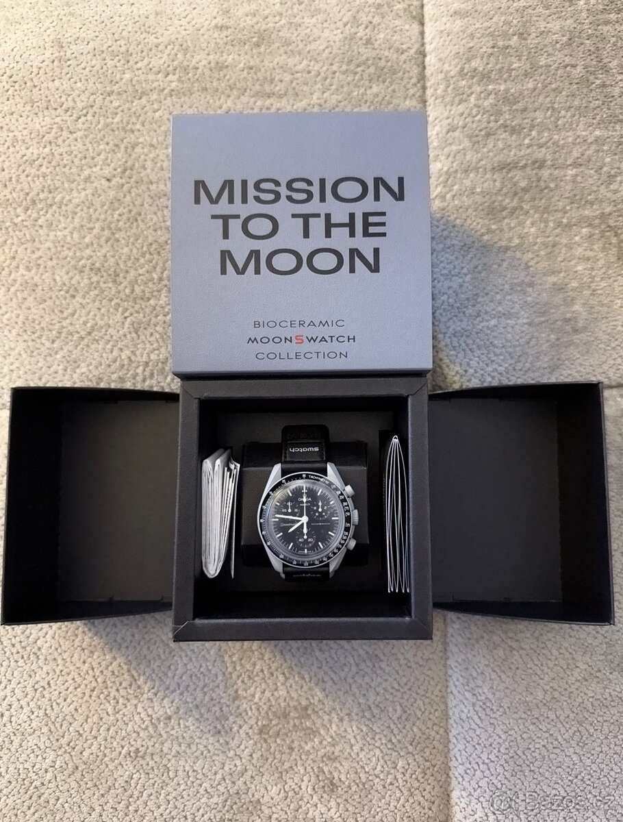 Omega X Swatch Moonswatch Mission to Moon