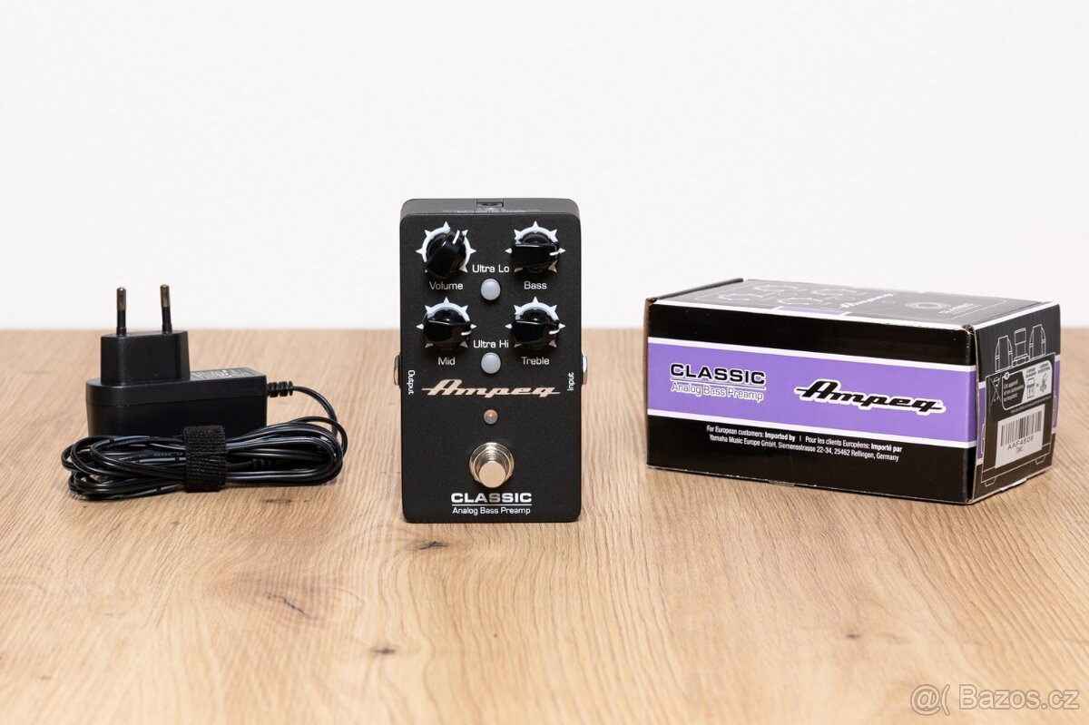 Ampeg Classic Bass Preamp Baskytarový efekt