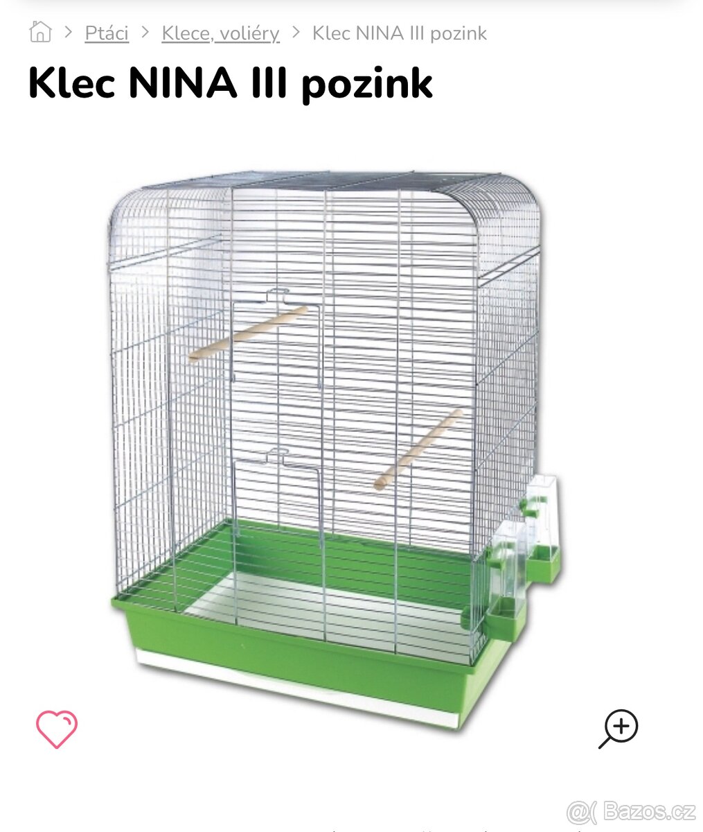 Klec Nina 3