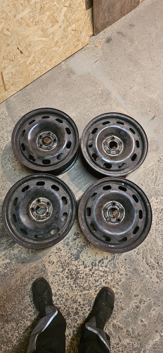 Plechové disky 5x100 r15