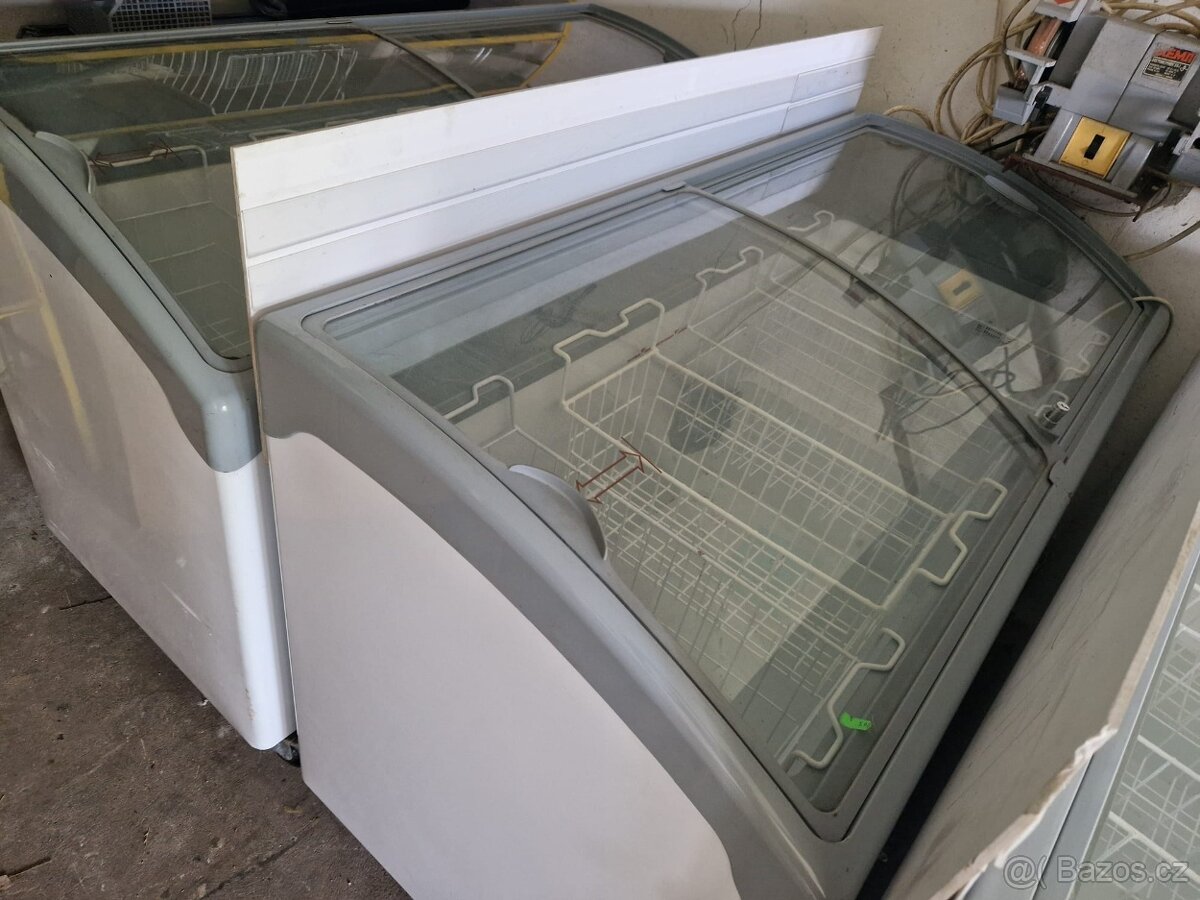 3x zánovní mrazák do prodejny