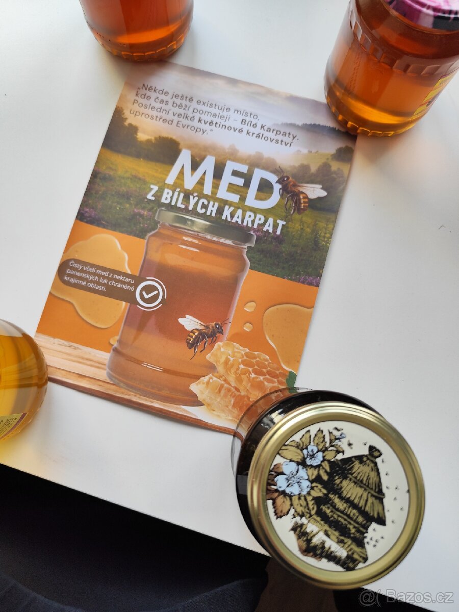 Med lesní smíšený, akát, lípa, květový smíšený