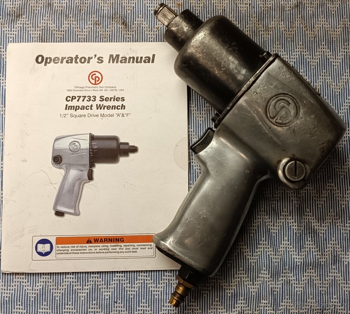 Pneumatický příklepový utahovák CHICAGO PNEUMATIC CP7733