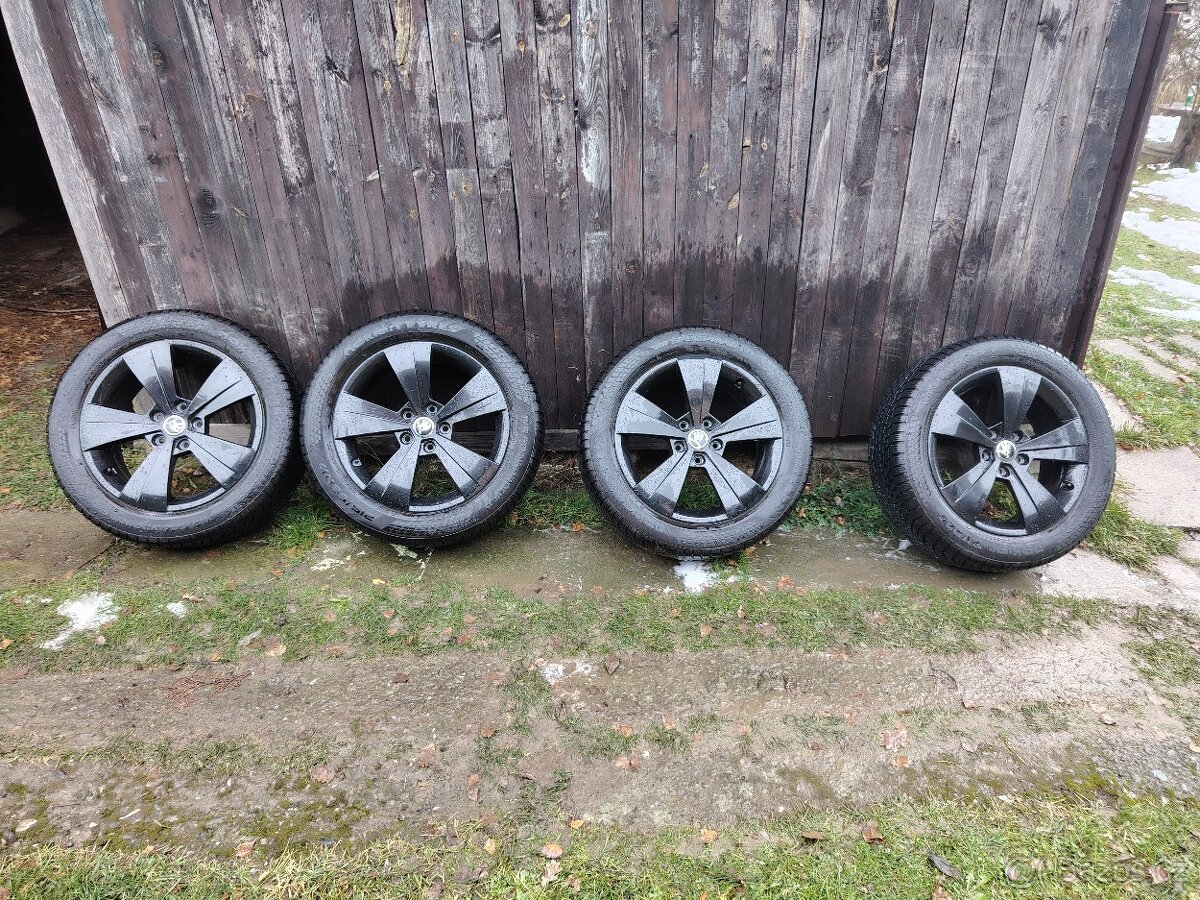 Alu kola škoda Superb 3 215/55/17