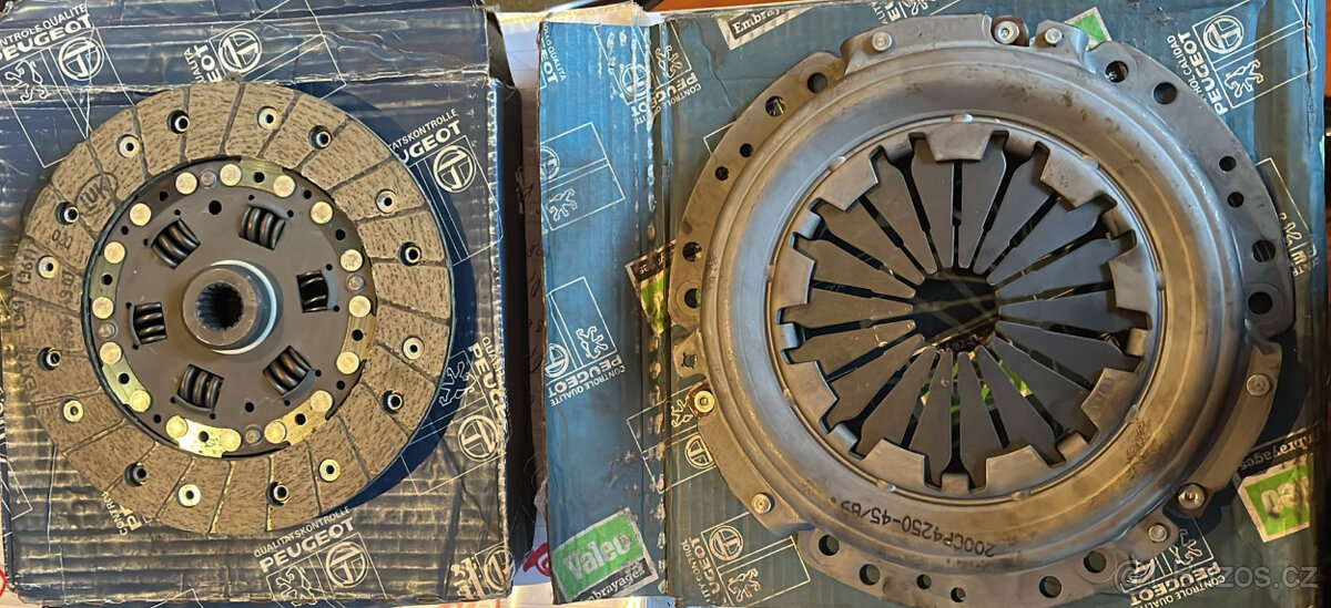 Přítlačný talíř + lamela